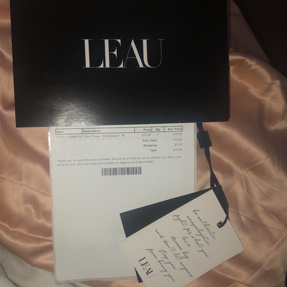 Super sexy Cabo Dress-Champagne from Leau - Picture 6 of 7